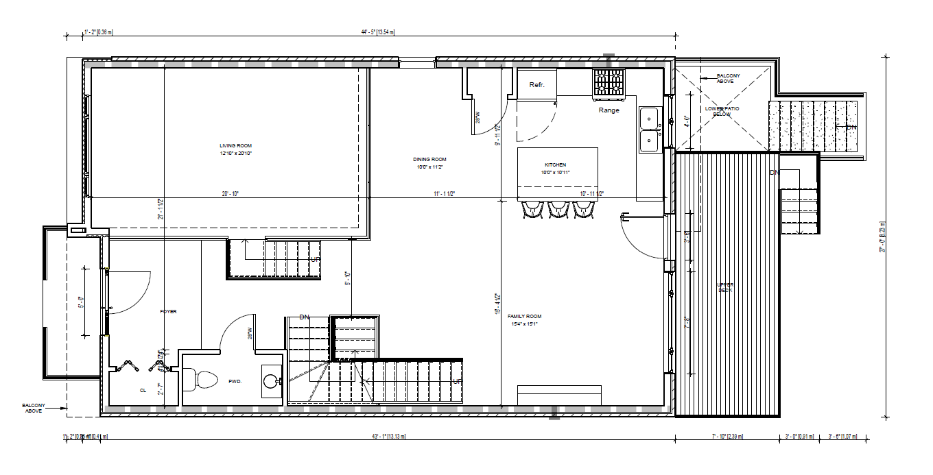 Main floor plan