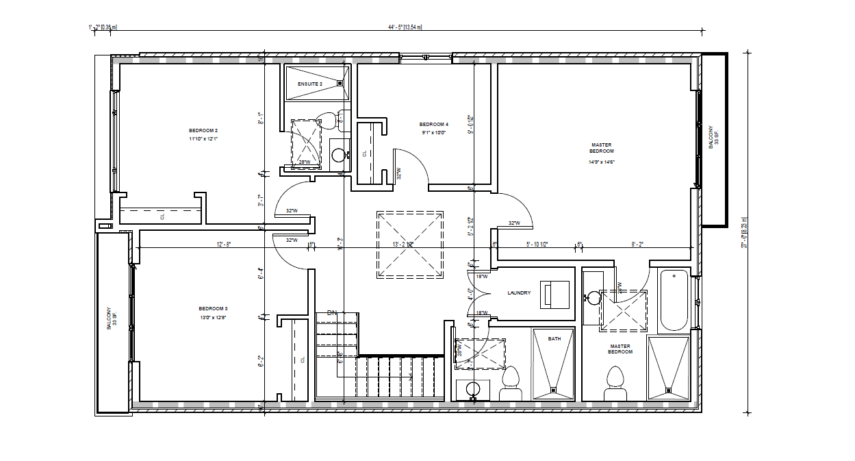 Second floor plan